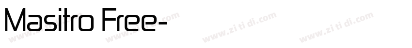 Masitro Free字体转换